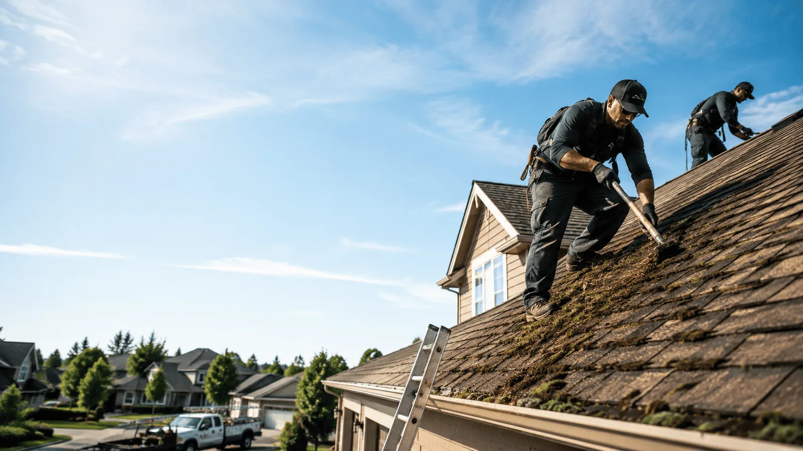 Roof Moss Removal in Amboy, MN near me